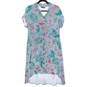 Floral High-low Summer Dress LCWaikiki Size Large NWT
